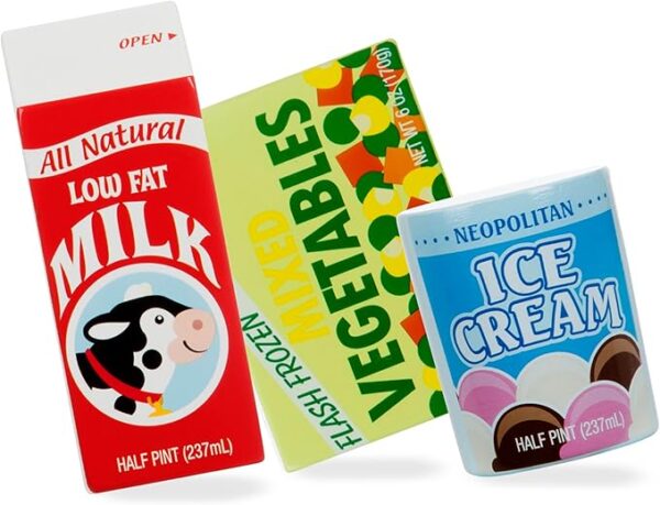 Melissa & Doug Fridge Food Wooden - Image 2