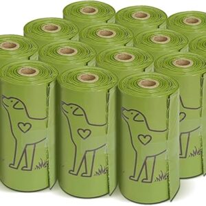 240 Count 13” x 9”Dog Waste Bags Rolls