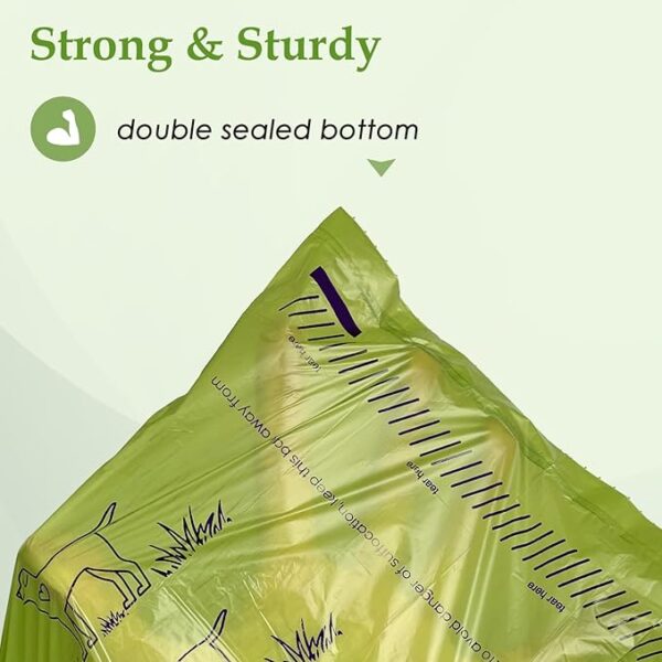 240 Count 13” x 9”Dog Waste Bags Rolls - Image 2