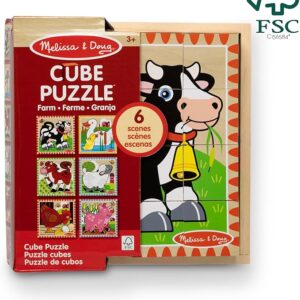 Wooden Cube Puzzle